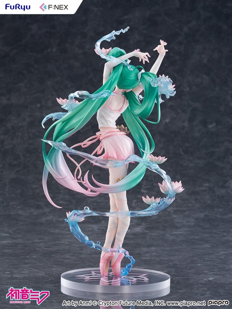 Hatsune Miku F:NEX PVC Statue 1/7 Water lily Ver. 27 cm - Furyu Statues