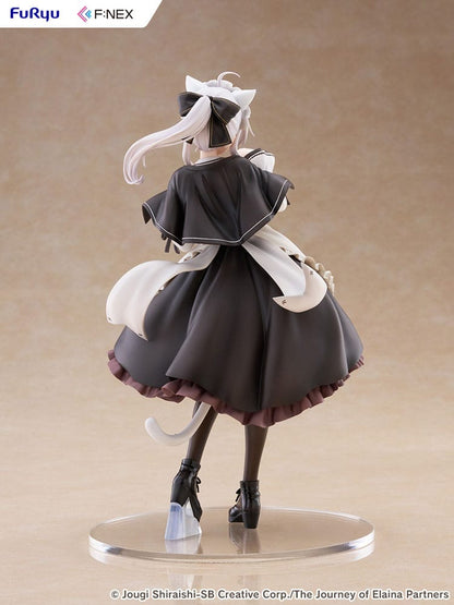 Wandering Witch: The Journey of Elaina F:NEX PVC Statue 1/7 Elaina Maid costume with cat ears Ver. 24 cm - Furyu Statues