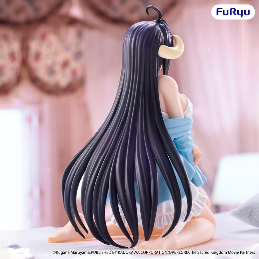 Overlord Noodle Stopper PVC Figure Albedo Loungewear Pearl White Ver. 12 cm - Furyu Statues