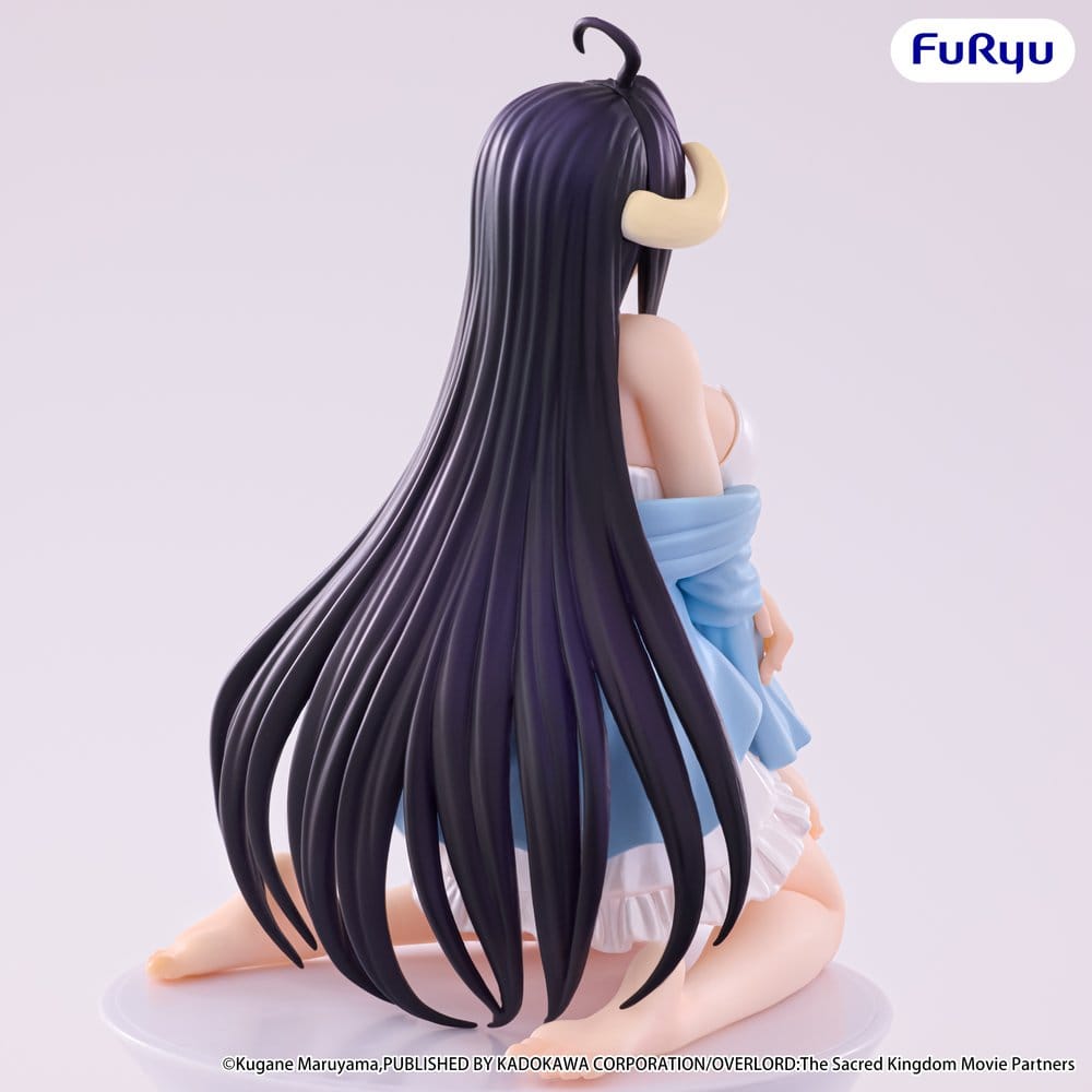 Overlord Noodle Stopper PVC Figure Albedo Loungewear Pearl White Ver. 12 cm - Furyu Statues