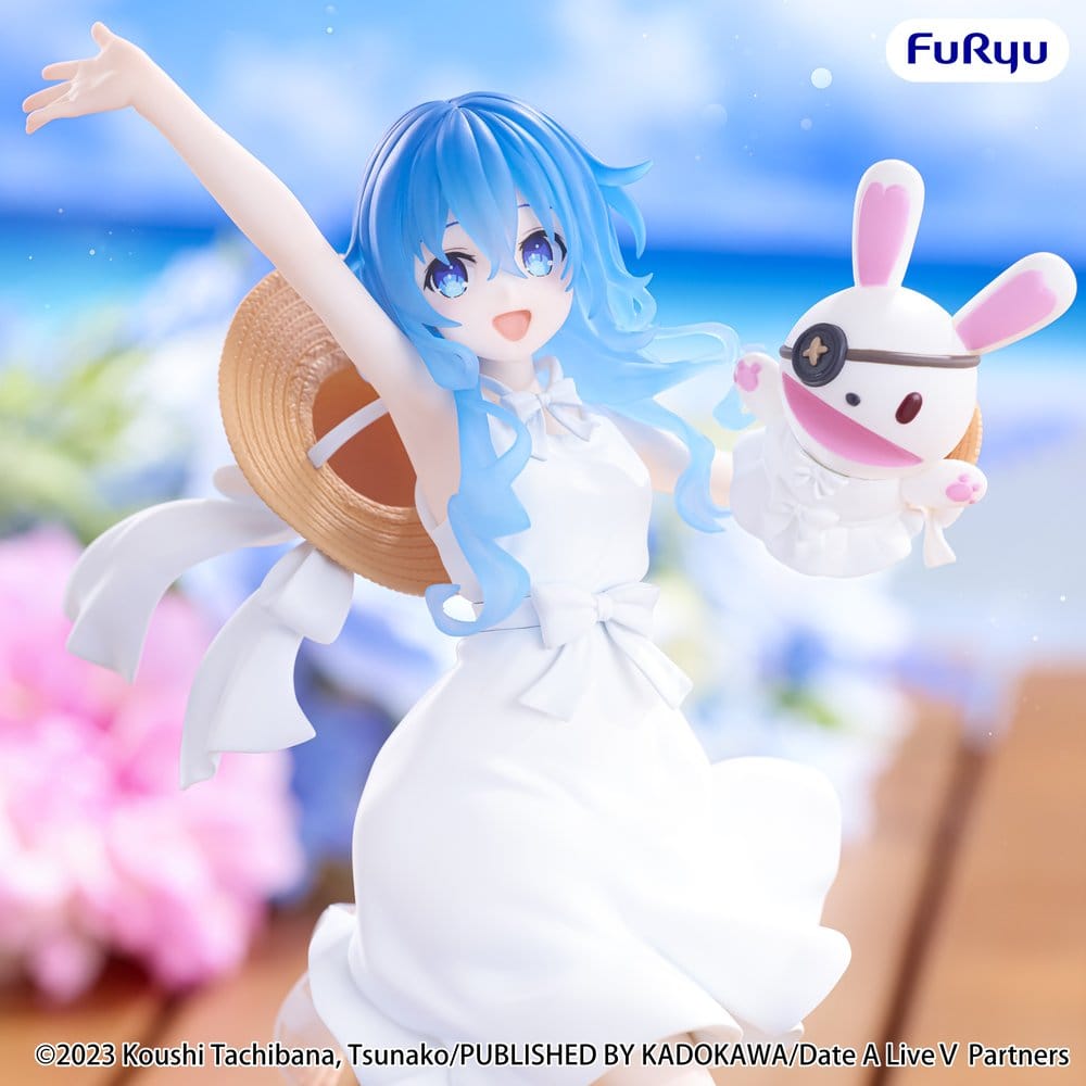 Date A Live V Summer Dress PVC Figure Yoshino - Furyu Statues