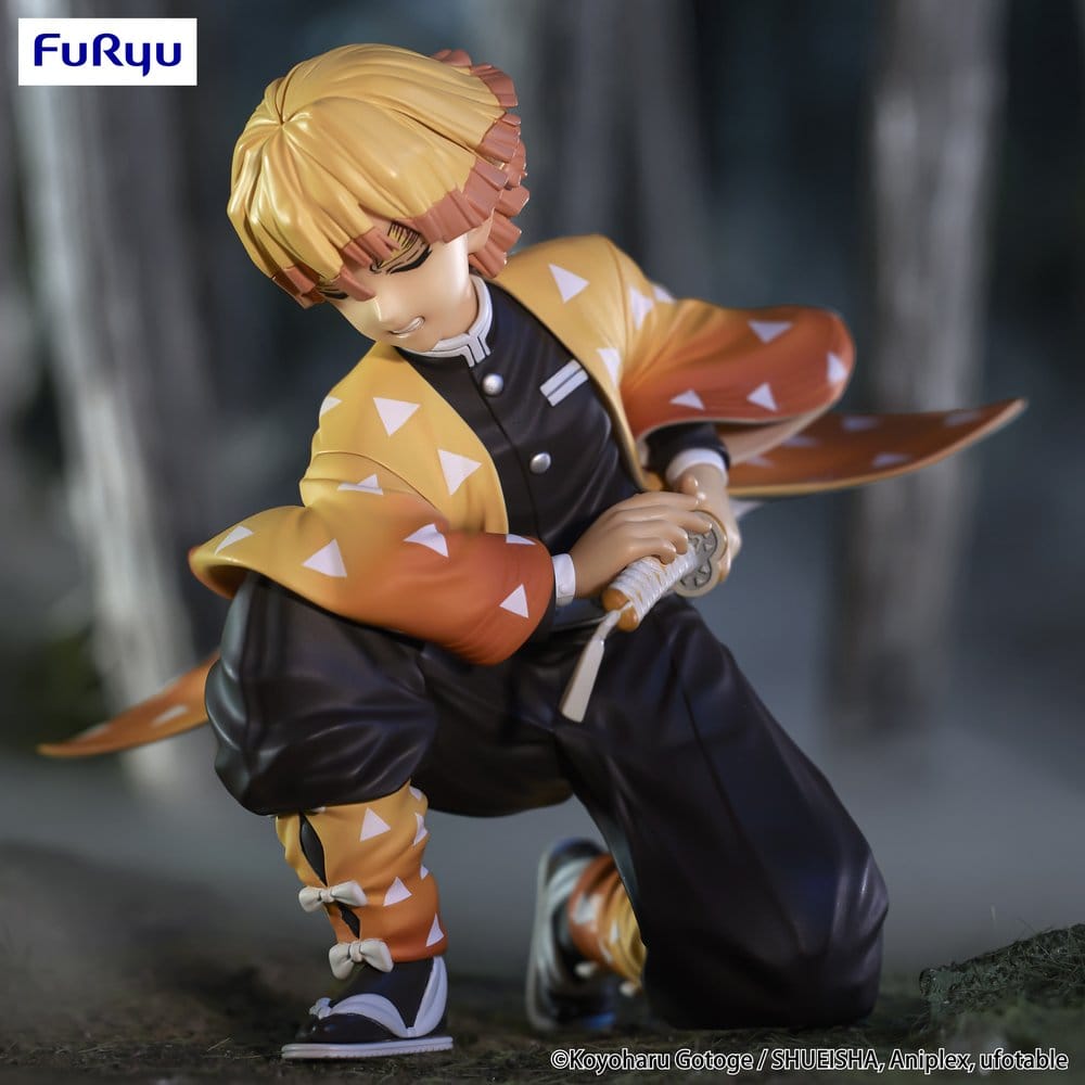 Demon Slayer: Kimetsu no Yaiba Noodle Stopper PVC Figure Agatsuma Zenitsu - Furyu Statues
