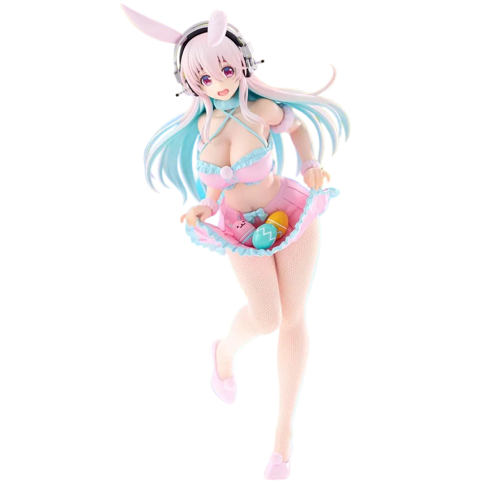 Super Sonico BiCute Bunnies PVC Figure Pastel Easter Ver. - Furyu Statues
