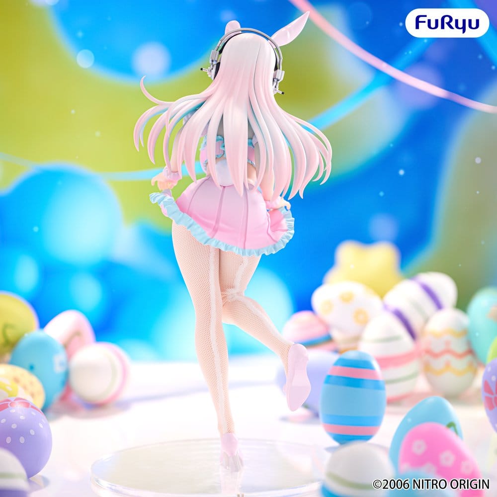 Super Sonico BiCute Bunnies PVC Figure Pastel Easter Ver. - Furyu Statues