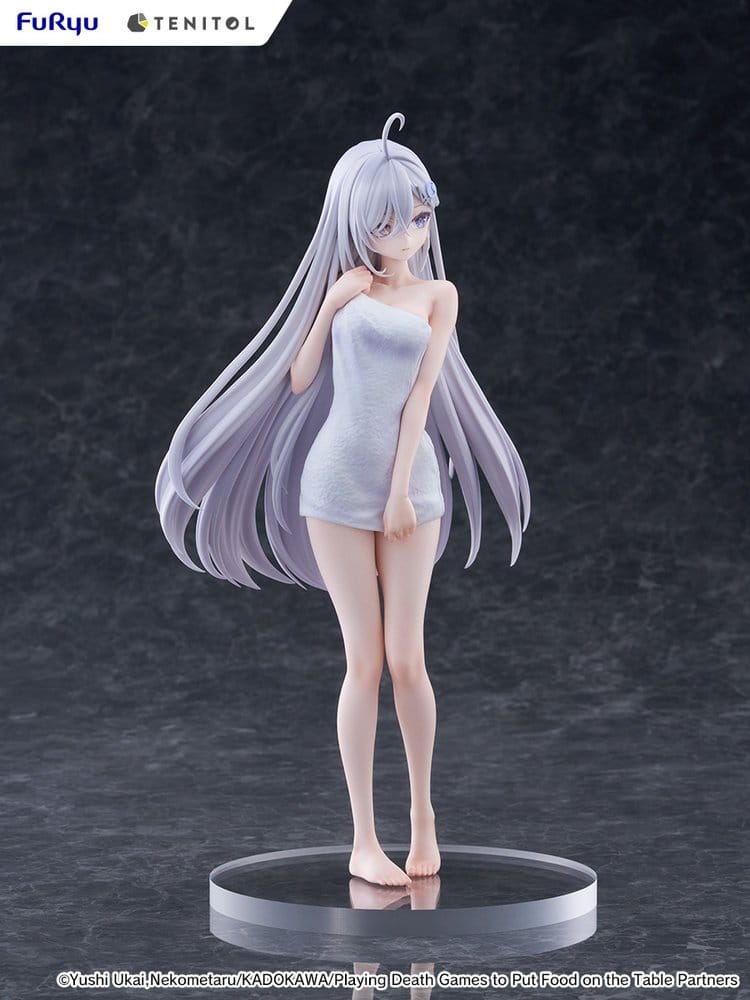 Playing Death Games to Put Food on the Table Light Novel PVC Statue Yuki Golden Bath Ver. 30 cm - Furyu Statues