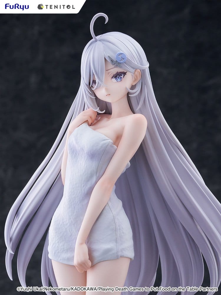 Playing Death Games to Put Food on the Table Light Novel PVC Statue Yuki Golden Bath Ver. 30 cm - Furyu Statues