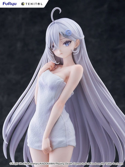 Playing Death Games to Put Food on the Table Light Novel PVC Statue Yuki Golden Bath Ver. 30 cm - Furyu Statues