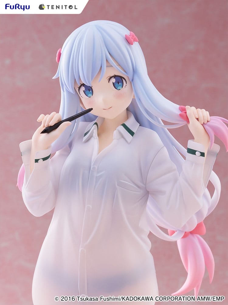 Eromanga Sensei Tenitol Tall PVC Statue Sagiri Izumi Shirts Ver. 30 cm - Furyu Statues