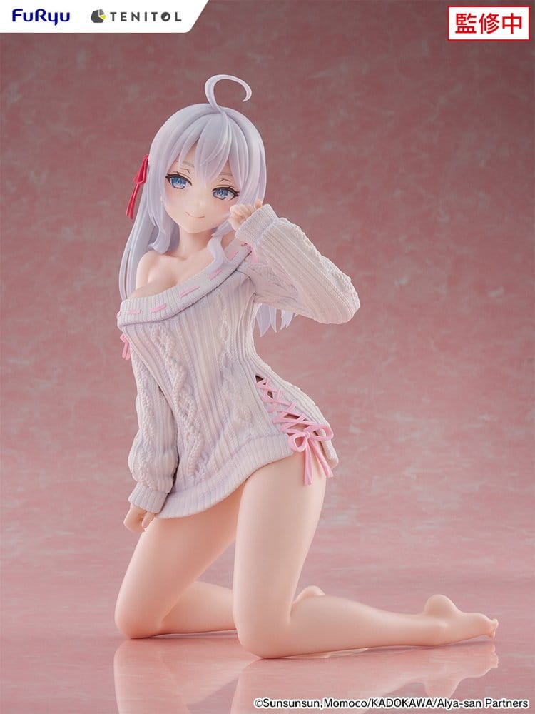 Alya Sometimes Hides Her Feelings in Russian Noodle Stopper PVC Figure Knit Ver. 26 cm - Furyu Statues