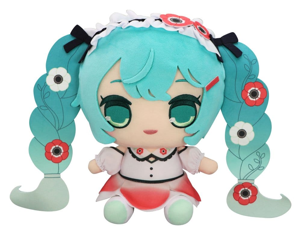Hatsune Miku Kyurumaru Big Plush Figure Anemone 26 cm - Furyu Plushes