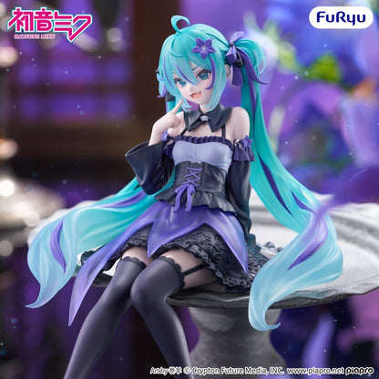 Hatsune Miku Noodle Stopper PVC Figure Flower Fairy Bellflower 14 cm - Furyu Statues