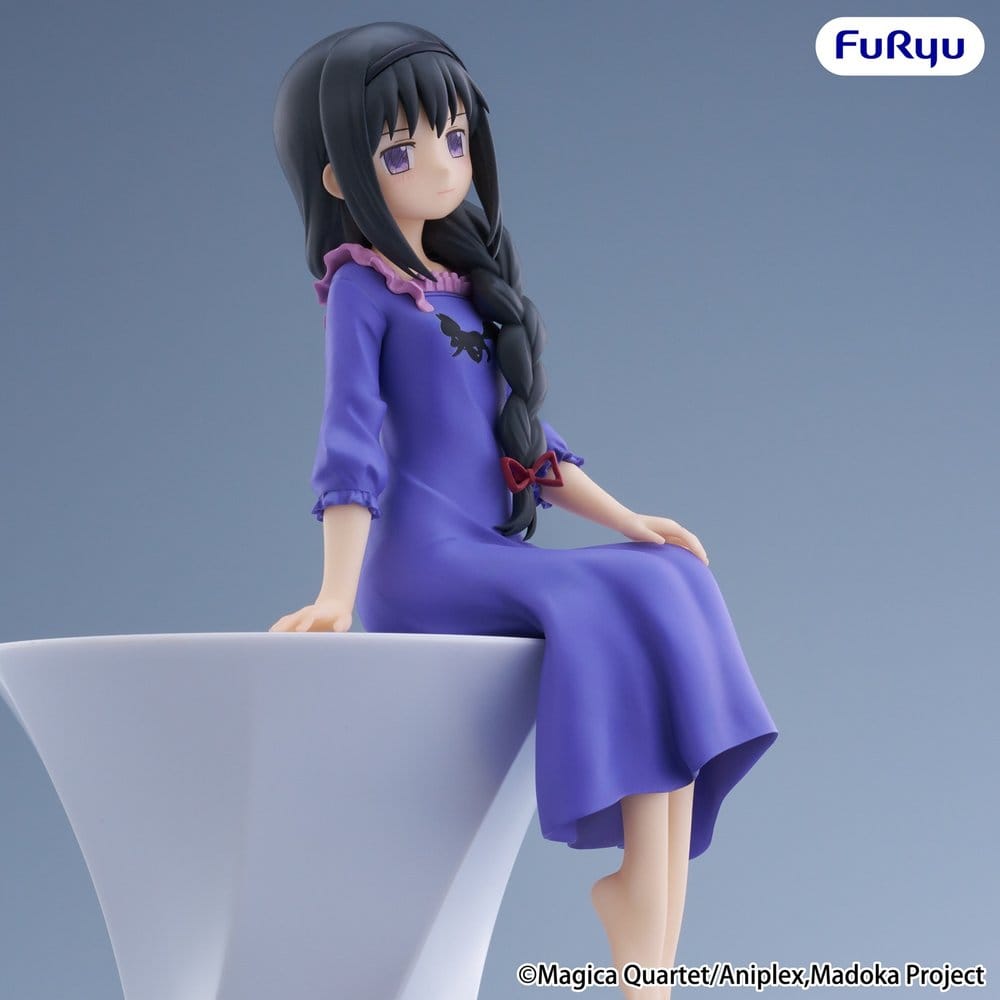 Puella Magi Madoka Magica PVC Figure Noodle Stopper -Homura Akemi- 15 cm - Furyu Statues
