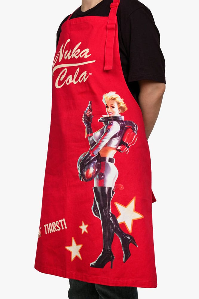 Fallout Apron Nuka Cola Zap that Thirst - DEVplus Kitchen- and Tableware