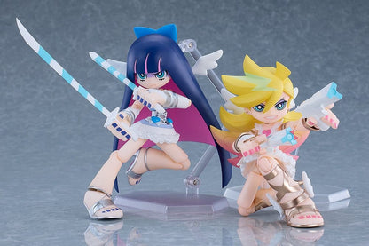 New Panty & Stocking with Garterbelt Figma Action Figures 2-Pack Panty & Stocking: Angel ver. 12 cm - Good Smile Company Action Figures