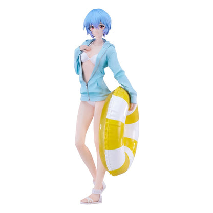 Rebuild of Evangelion Pop Up Parade L PVC Statue Beach Queens: Rei Ayanami 22 cm - Good Smile Company Statues