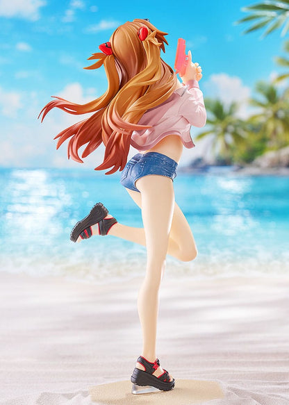 Rebuild of Evangelion Pop Up Parade L PVC Statue Beach Queens: Asuka Shikinami Langley 22 cm - Good Smile Company Statues