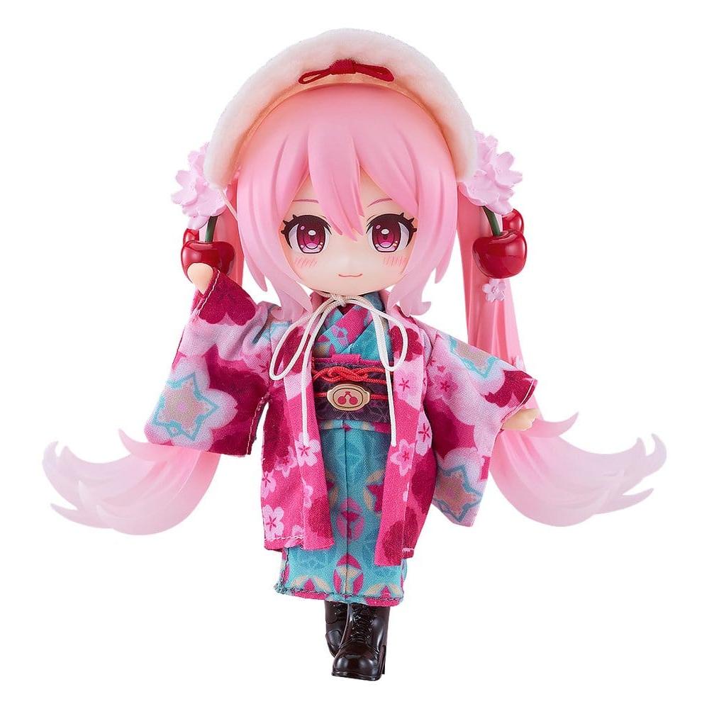 Character Vocal Series 01: Hatsune Miku Nendoroid Doll Sakura Miku: Hirohako 2025 Ver. (Hakodate) - Good Smile Company Action Figures