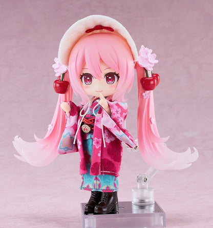 Character Vocal Series 01: Hatsune Miku Nendoroid Doll Sakura Miku: Hirohako 2025 Ver. (Hakodate) - Good Smile Company Action Figures