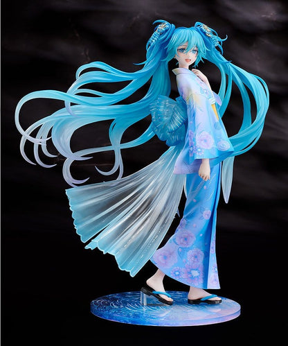 Character Vocal Series 01: Hatsune Miku PVC Figure 1/7 Music & Fire Works Ver. 23 cm - Good Smile Company Statues