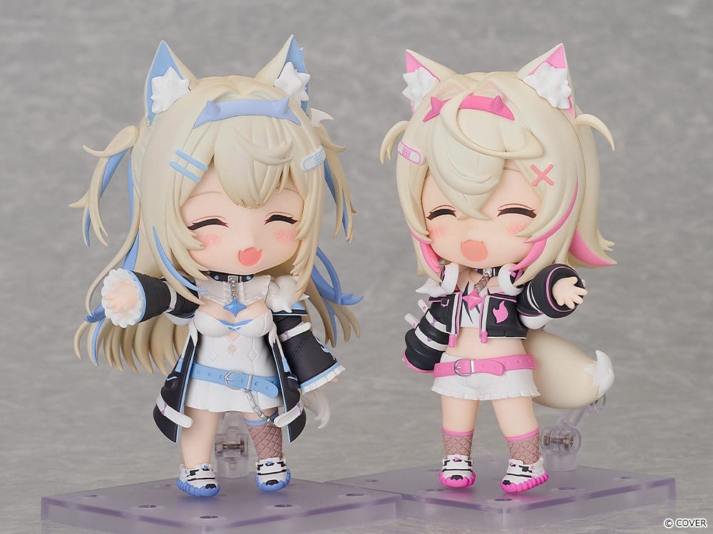 Hololive Production Nendoroid Action Figure Fuwawa Abyssgard - Good Smile Company Action Figures