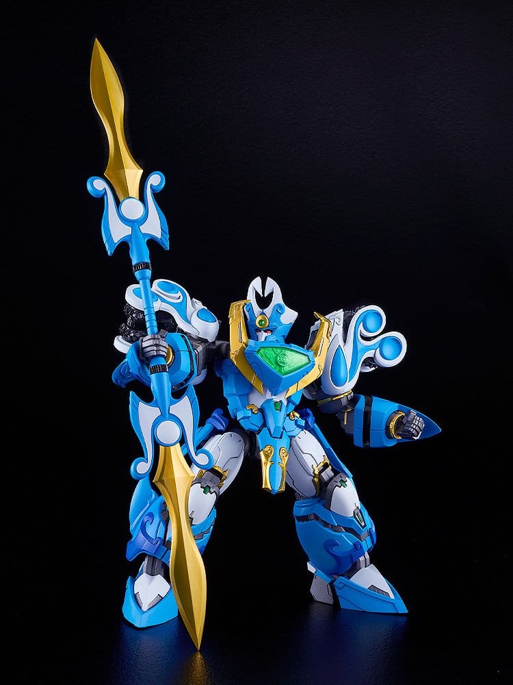 Mado King Granzort Moderoid Plastic Model Kit King's Style Aquabeat Gold Edition 18 cm - Good Smile Company Model Kits
