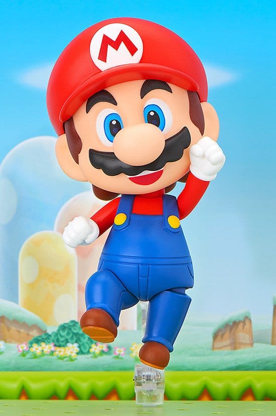 Super Mario Nendoroid Action Figure Mario 10cm - Good Smile Company Action Figures