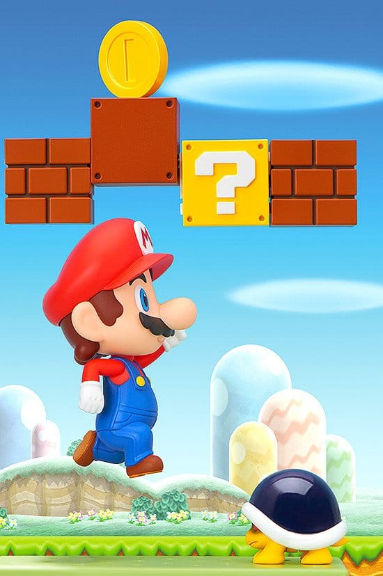 Super Mario Nendoroid Action Figure Mario 10cm - Good Smile Company Action Figures