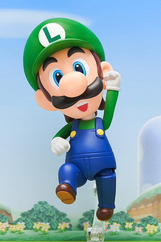 Super Mario Nendoroid Action Figure Luigi 10cm - Good Smile Company Action Figures