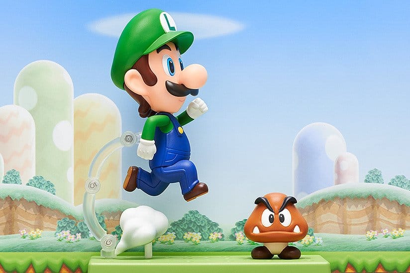 Super Mario Nendoroid Action Figure Luigi 10cm - Good Smile Company Action Figures