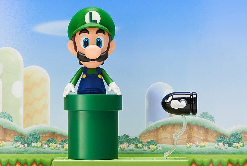 Super Mario Nendoroid Action Figure Luigi 10cm - Good Smile Company Action Figures