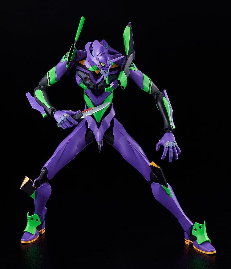 Rebuild of Evangelion Moderoid Plastic Model Kit DX-SCALE Evangelion Test Type-01 26 cm - Good Smile Company Model Kits