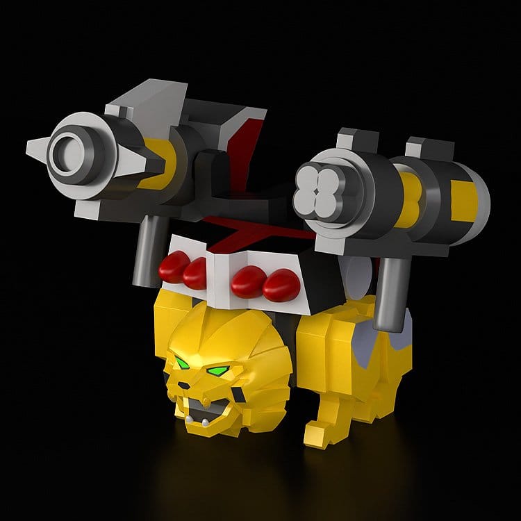 The Brave Fighter of Legend Da-Garn Brickroid Action Figure Ga-Orn (Animal Mode) 2 cm - Good Smile Company Action Figures