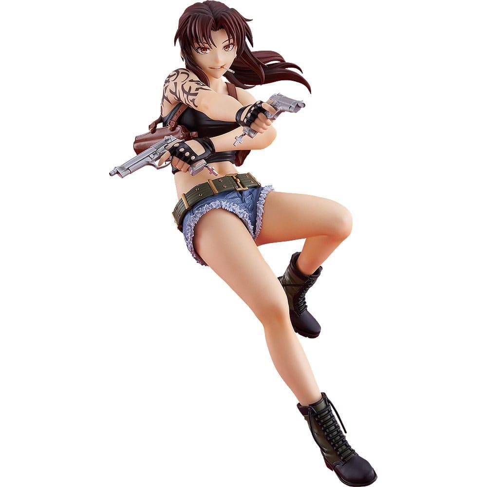 Black Lagoon Pop Up Parade PVC Statue Revy L Size 21 cm - Good Smile Company Statues