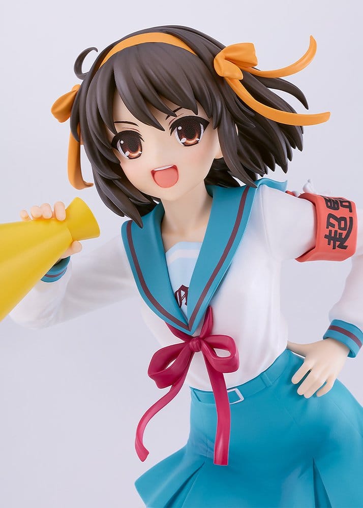 The Melancholy of Haruhi Suzumiya Pop Up Parade PVC Figure Haruhi Suzumiya L Size 22 cm - Good Smile Company Statues