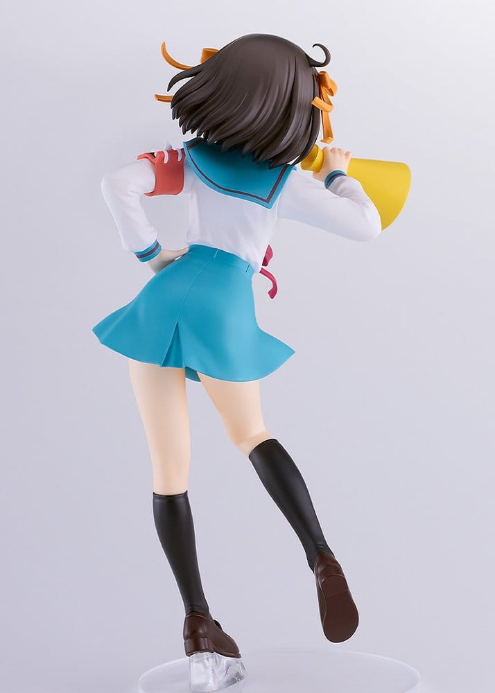 The Melancholy of Haruhi Suzumiya Pop Up Parade PVC Figure Haruhi Suzumiya L Size 22 cm - Good Smile Company Statues