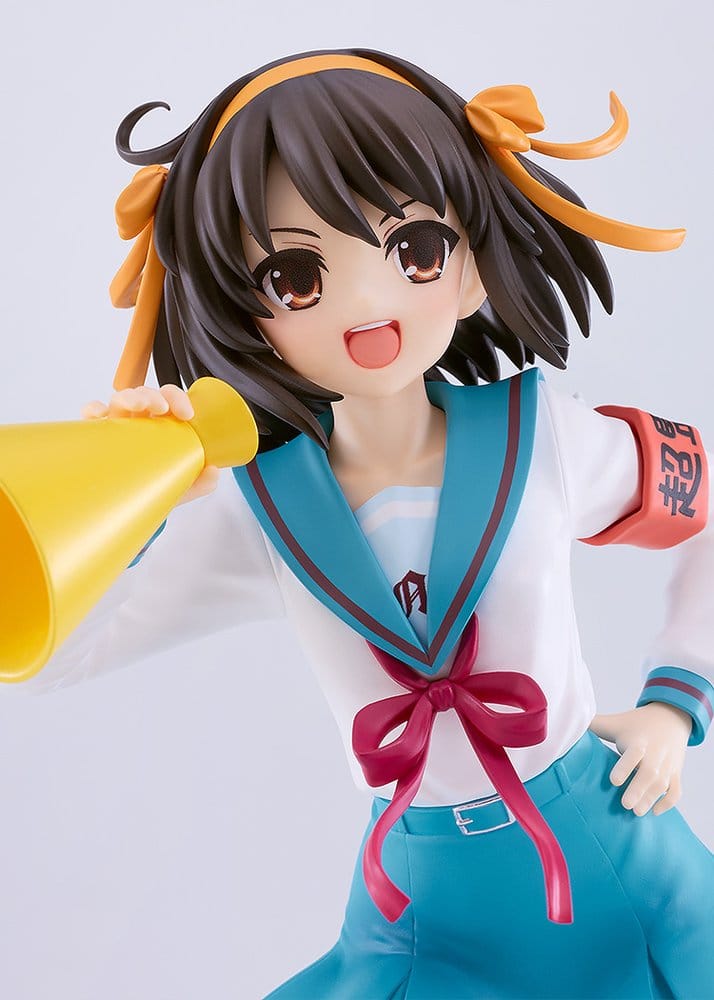 The Melancholy of Haruhi Suzumiya Pop Up Parade PVC Figure Haruhi Suzumiya L Size 22 cm - Good Smile Company Statues