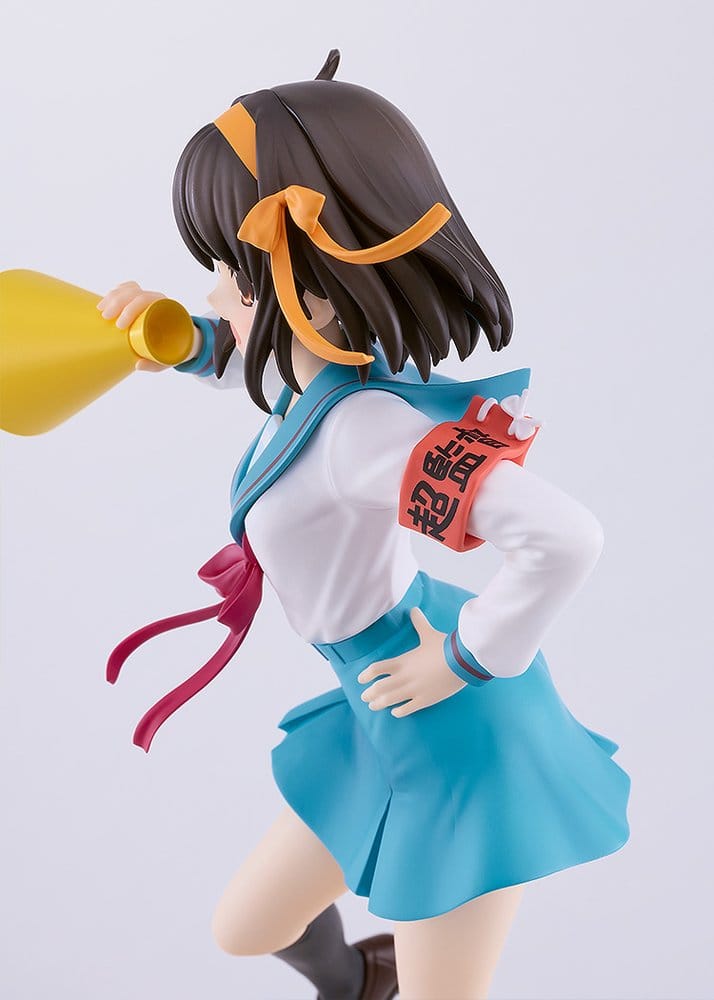 The Melancholy of Haruhi Suzumiya Pop Up Parade PVC Figure Haruhi Suzumiya L Size 22 cm - Good Smile Company Statues