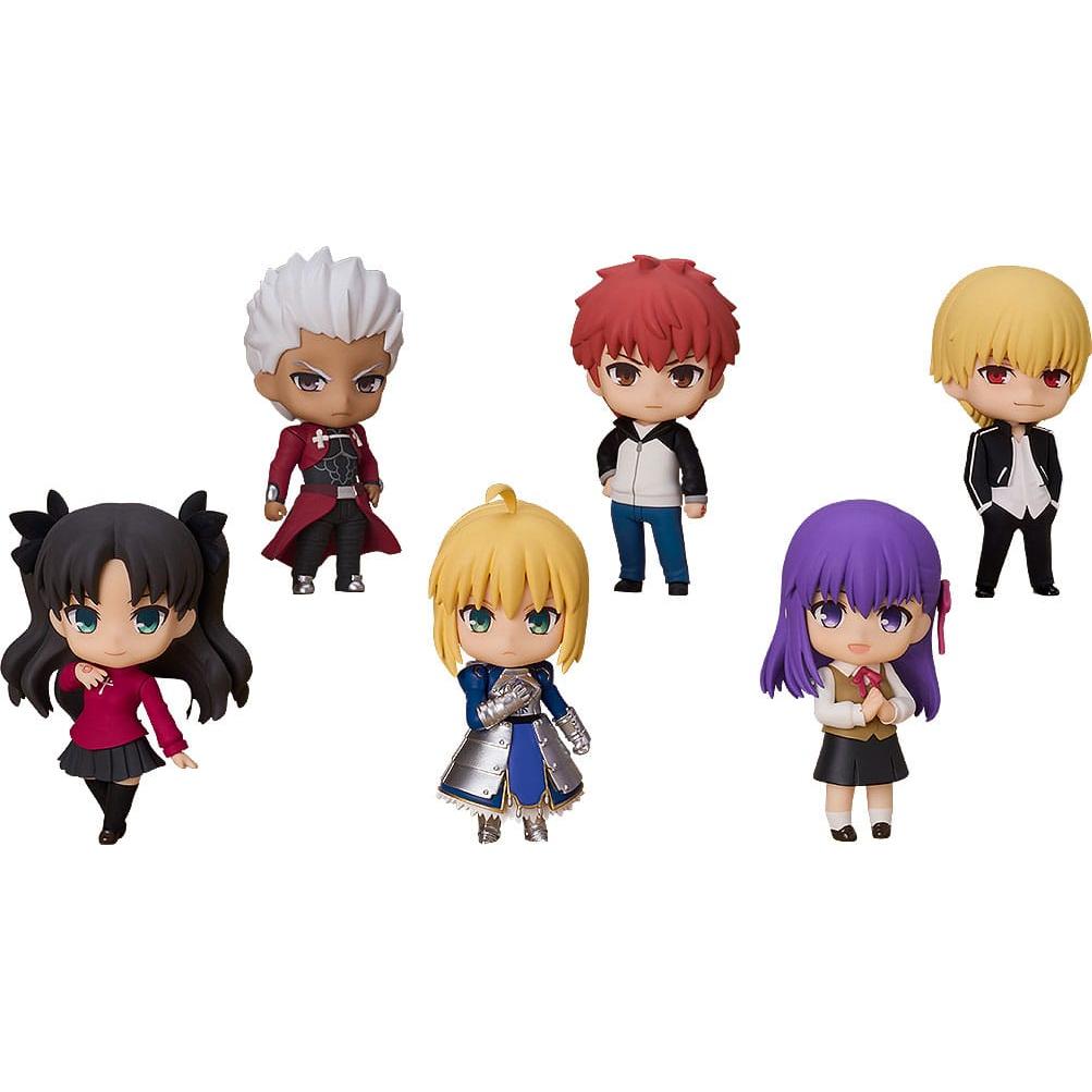 Fate/Stay Night: Nendoroid Surprise Minifigures: Heroes vs Villains: Display (6 Figures) - Good Smile Company Action figures, Blind Boxes