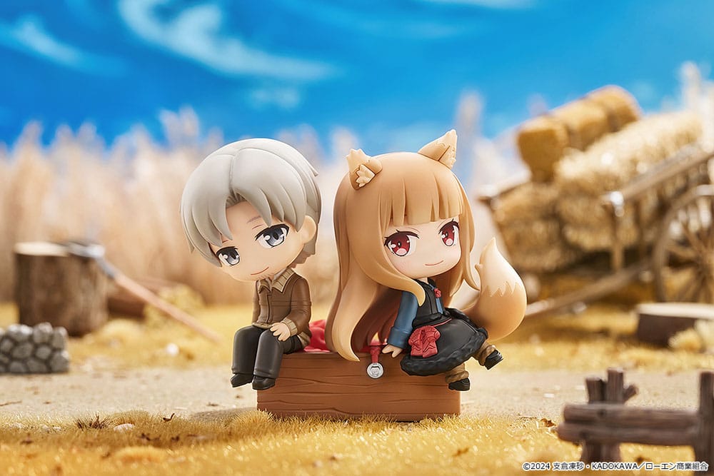 Spice and Wolf: Merchant Meets the Wise Wolf Mini Memory Mini Figure Lawrence & Holo 8 cm - Good Smile Company Mini-figures