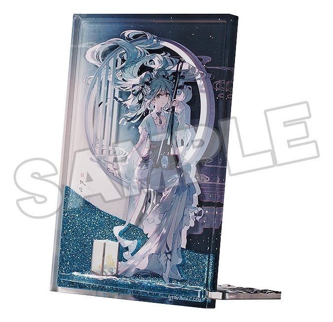 Character Vocal Series 01: Hatsune Miku Glitter Acrylic Block Hatsune Miku Han Gong Qiu Yue Ver. 15 cm - Good Smile Company Statues & Busts