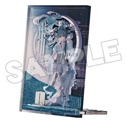 Character Vocal Series 01: Hatsune Miku Glitter Acrylic Block Hatsune Miku Han Gong Qiu Yue Ver. 15 cm - Good Smile Company Statues & Busts