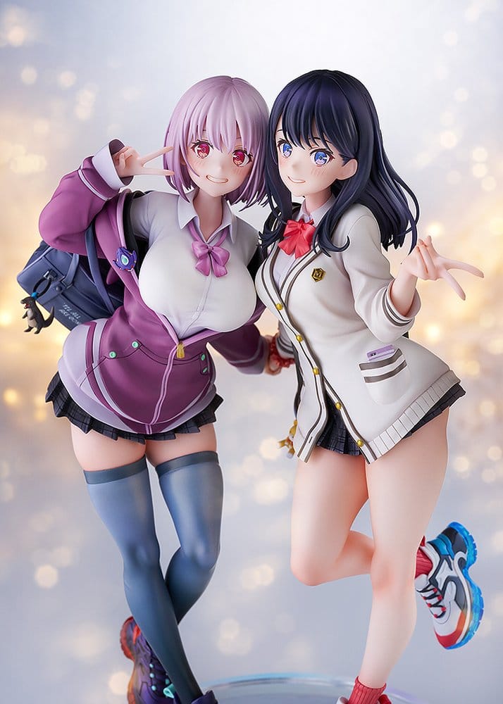 SSSS.GridmanPVC Statues 1/7 2-Pack Rikka Takarada & Akane Shinjo feat. toridamono 22 cm - Good Smile Company Statues