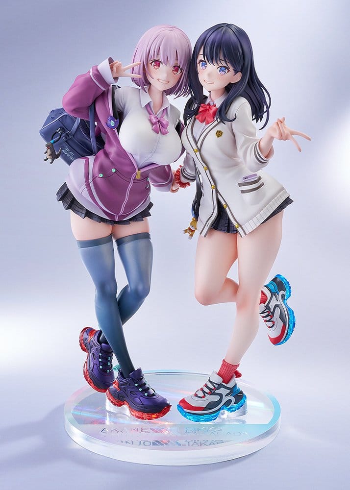 SSSS.GridmanPVC Statues 1/7 2-Pack Rikka Takarada & Akane Shinjo feat. toridamono 22 cm - Good Smile Company Statues
