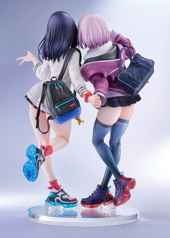 SSSS.GridmanPVC Statues 1/7 2-Pack Rikka Takarada & Akane Shinjo feat. toridamono 22 cm - Good Smile Company Statues