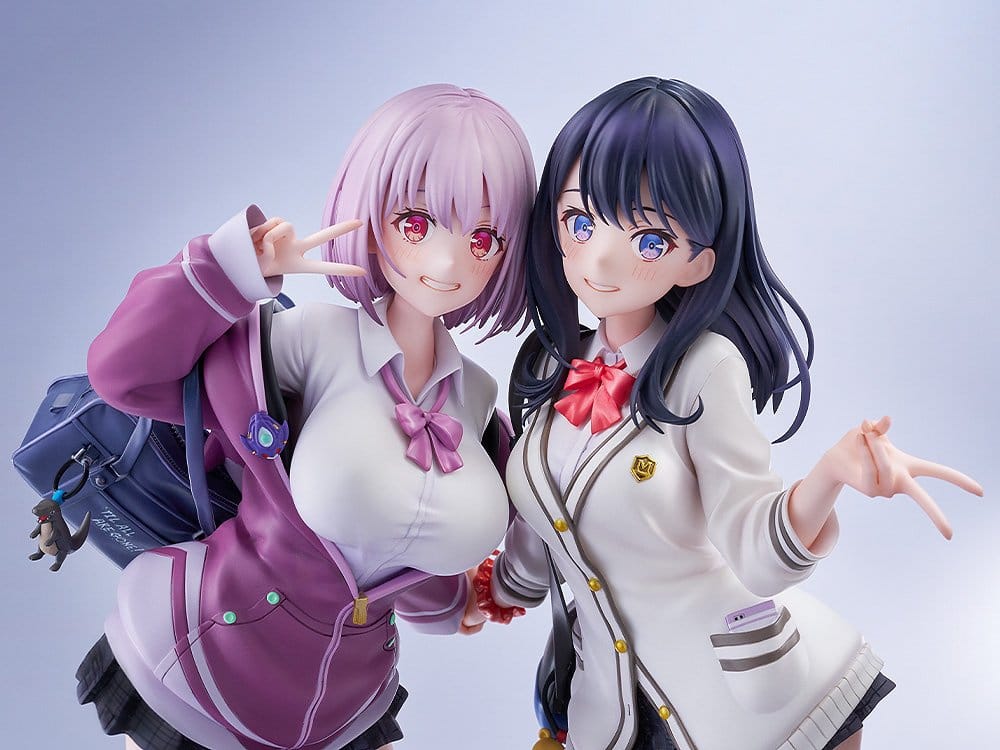 SSSS.GridmanPVC Statues 1/7 2-Pack Rikka Takarada & Akane Shinjo feat. toridamono 22 cm - Good Smile Company Statues