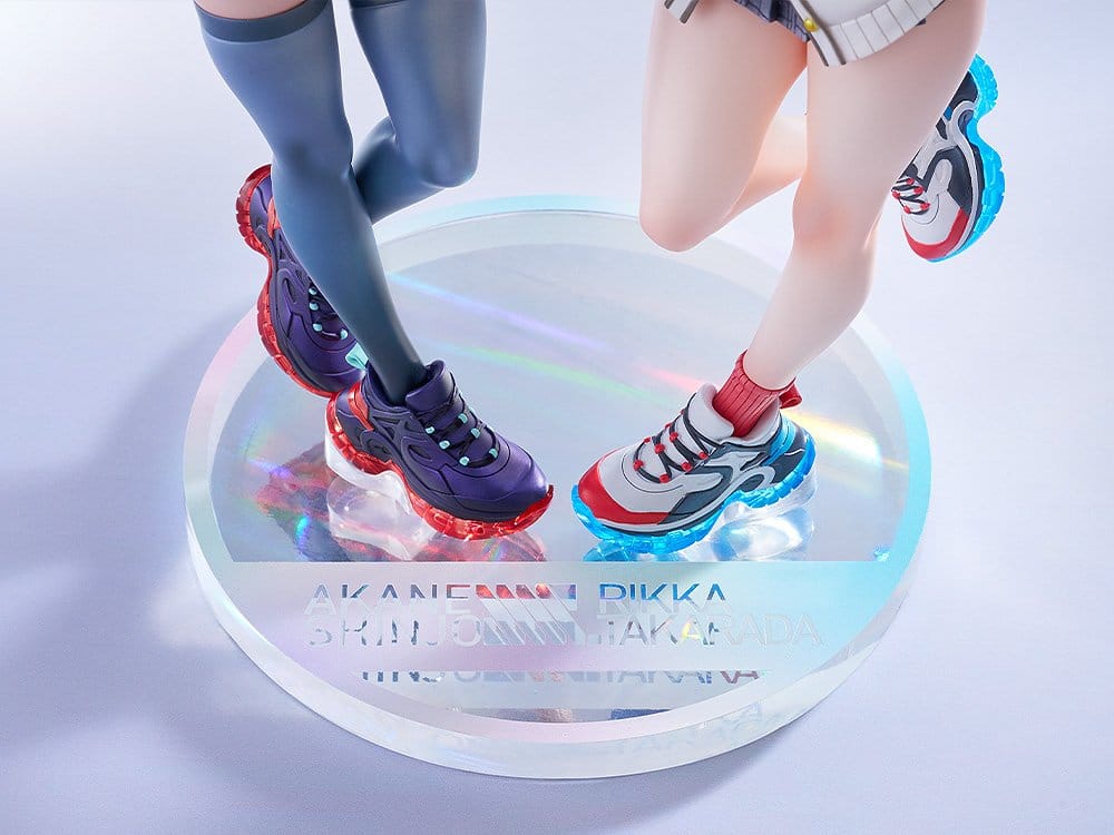 SSSS.GridmanPVC Statues 1/7 2-Pack Rikka Takarada & Akane Shinjo feat. toridamono 22 cm - Good Smile Company Statues