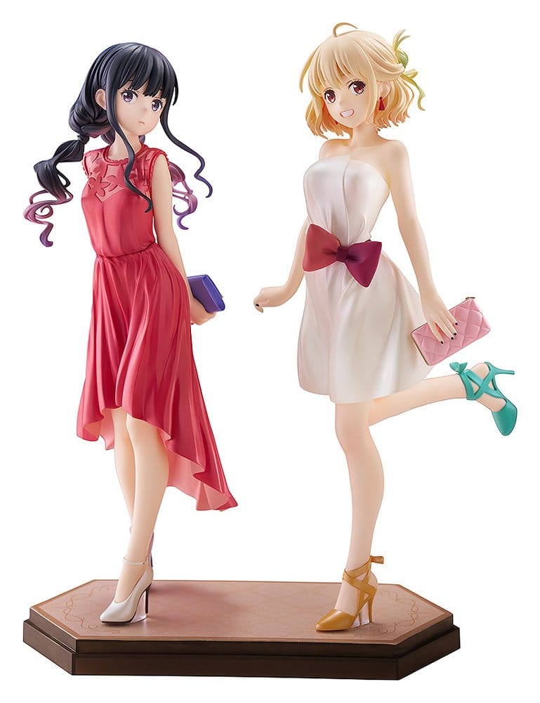 Lycoris Recoil Pop Up Parade PVC Figures 2-Pack Chisato Nishikigi & Takina Inoue: After Party! Ver. L Size - Good Smile Company Statues