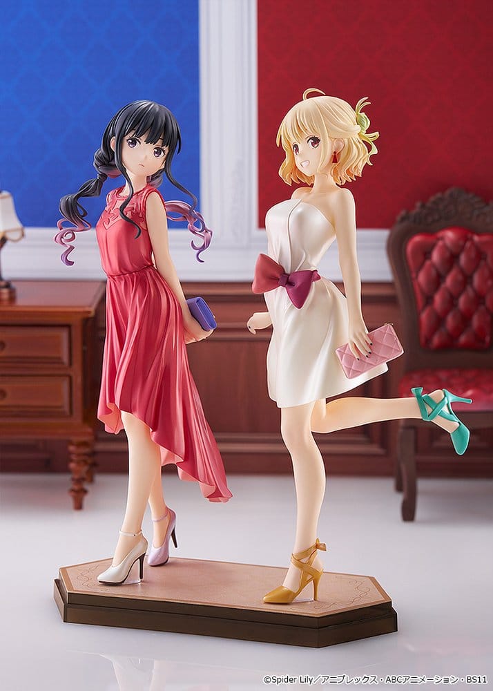 Lycoris Recoil Pop Up Parade PVC Figures 2-Pack Chisato Nishikigi & Takina Inoue: After Party! Ver. L Size - Good Smile Company Statues