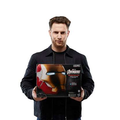 Avengers: Endgame Marvel Legends Series Electronic Helmet Iron Man Mark LXXXV - Hasbro Replicas: 1/1