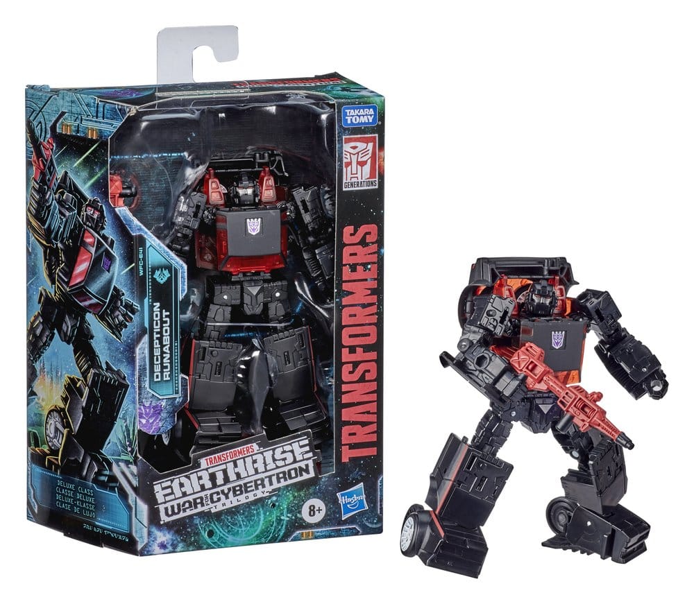 Transformers Generations War for Cybertron: Earthrise Deluxe Class Action Figure Decepticon Runabout WFC-E41
